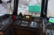 Canton Towing Walsh Const Marine Watch LT ACE panel pilot house