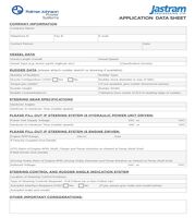 Jastram Application data sheet Rev 82019