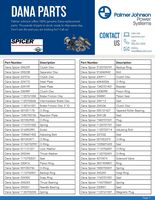 Dana Part List page 1 updated