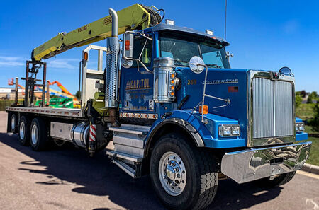 PJ RECON Crane Truck Project 2