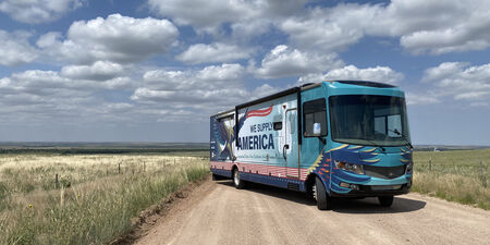 RV Dirt Road Colorado
