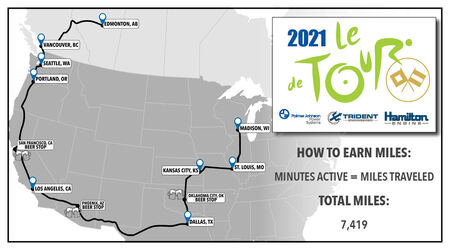 Tour de PJ 2021 Map blog