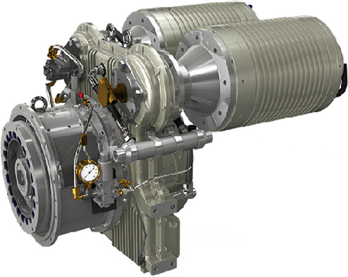 Transfluid Hybrid Marine Transmission HM2000