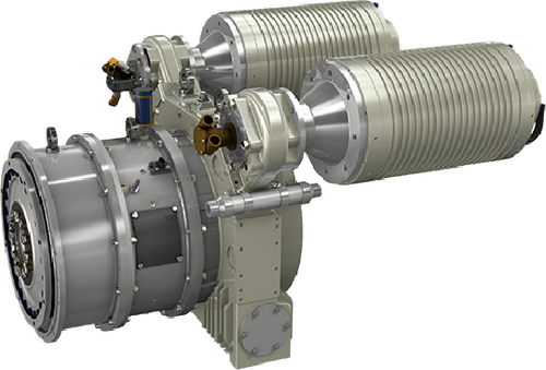 Transfluid Hybrid Marine Transmission HM6300