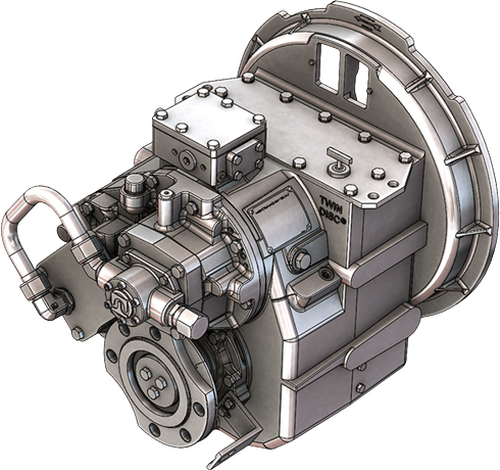 Twin Disc MGE 5126 SC Hybrid Electric Marine Transmission Twin Disc MGE 5126 SC Hybrid Electric Marine Transmission