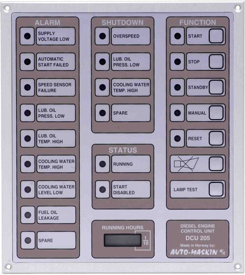 DCU 205 auto maskin