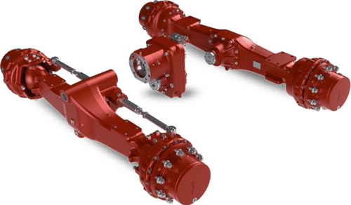 Carraro excavator axle